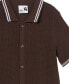 Фото #2 товара Big Boys Knitted Short Sleeve Shirt