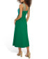 Фото #2 товара Women's Strappy Colorblocked A-Line Midi Dress