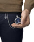 Unisex Swiss Savonnette Stainless Steel Pocket Watch 49mm