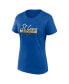Фото #3 товара Women's Blue, Gold St. Louis Blues Two-Pack Fan T-shirt Set