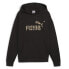 Фото #2 товара Puma Essential Animal Pullover Hoodie Womens Black Casual Outerwear 67792701