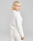 Фото #2 товара Women's Mockneck Sweater, Created for Macy's