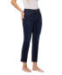 Women's High Rise Ankle Slim Straight Jeans