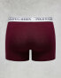 Polo Ralph Lauren 5 pack boxers with logo waistband in black white green burgundy grey