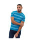 Men's Milos Striped Tee Голубой, S - фото #1