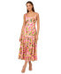 Women's Printed Fit & Flare Dress