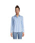 Фото #2 товара Women's Petite Wrinkle Free No Iron Button Front Shirt