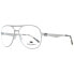 Фото #1 товара Оправы Greater Than Infinity Brille GT024 V02 57 мужские Серебро 57-17-140