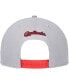 Фото #3 товара Men's Gray, Red St. Louis Cardinals Band 9FIFTY Snapback Hat