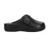 Фото #1 товара Propet Jana Slip Mule Slip On Clogs Womens Black Flats Casual WCS011L-BLK