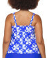 ფოტო #2 პროდუქტის Tanzania V-Neck Tankini Top