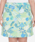 Plus Size Feeling the Lime Printed Skort