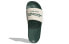 Фото #6 товара Шлепанцы спортивные Adidas Adilette Shower Slides для мужчин - бело-зеленые