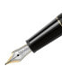 Фото #2 товара Meisterstück Classique Black Resin & Gold-Coated Fountain Pen