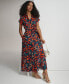 ფოტო #6 პროდუქტის Women's Floral-Print Tie-Waist Shirtdress