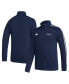 Men's Navy Washington Capitals Raglan Full-Zip Track Jacket