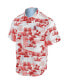Фото #3 товара Men's Red St. Louis Cardinals Tropical Horizons Button-Up Shirt