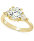 Gold-Tone Cubic Zirconia Accent Ring, Created for Macy's
