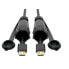 Фото #1 товара Tripp P569-006-IND2 High-Speed HDMI Cable (M/M) - 4K 60 Hz - HDR - Industrial - IP68 - Hooded Connectors - Black - 6 ft. - 1.83 m - HDMI Type A (Standard) - HDMI Type A (Standard) - 3840 x 2160 pixels - Audio Return Channel (ARC) - Black