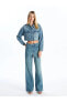 Фото #2 товара Джинсы широкие женские LC WAIKIKI Jeans Wideleg