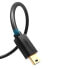 Фото #2 товара Kabel przewód USB - mini USB 480 Mbps 3m czarny