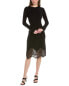 Фото #1 товара Платье из шерсти и кашемира Allsaints Milly Women's Black Xs