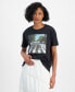 Фото #2 товара Women's Abbey Road Graphic T-Shirt, Created for Macy's