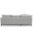 Фото #4 товара CLOSEOUT! Charlett 2-Pc. Fabric Sectional, Created for Macy's