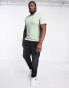 Фото #4 товара Bolongaro Trevor Plus colour block polo in green