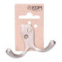 EDM 85157 Double Wall Hanger Hook Серебристый - фото #2