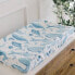 Фото #2 товара Crane Baby Cotton Quilted Changing Pad Cover - Caspian Whales