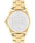 ფოტო #3 პროდუქტის Women's Greyson Rainbow Gold-Tone Stainless Steel Watch 36mm