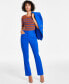 ფოტო #1 პროდუქტის Women's Mid-Rise Flare-Leg Pants