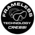CRESSI F1 Frameless Diving Mask