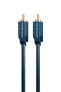 ClickTronic 70449 - RCA - Male - RCA - Male - 10 m - Blue