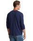 ფოტო #2 პროდუქტის Men's Slub Jersey Henley Shirt