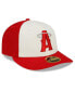 Фото #5 товара Men's Red Los Angeles Angels City Connect Low Profile 59FIFTY Fitted Hat