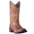 Фото #2 товара Laredo Laredo Anita Embroidered Square Toe Cowboy Womens Brown Dress Boots 5602