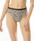 Фото #1 товара Women's Printed High-Leg Bikini Bottoms