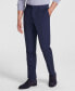 Фото #10 товара Men's Slim-Fit Superflex Stretch Solid Suit Pants