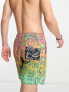 Фото #7 товара Billabong X Keith Haring bash layback swim shorts in multi