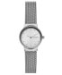 Фото #4 товара Часы и аксессуары Skagen женские наручные часы с сетчатым браслетом Freja из нержавеющей стали 26 мм