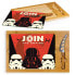 Фото #3 товара Star Wars Empire Icon-Glass Top Tray and Knife Set