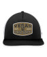 Фото #3 товара Men's Black, White Vegas Golden Knights Foam Front Patch Trucker Snapback Hat