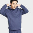 Фото #2 товара Men's Textured Knit Hoodie - All in Motion Navy XXL