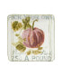 Фото #5 товара Autumn Harvest Canape Square Plate, Set of 4