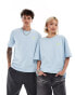 The North Face Expedition Stickers backprint oversized t-shirt in light blue exclusive to ASOS Синий, XS - фото #3