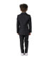 ფოტო #2 პროდუქტის Little Boys Skeleton Grunge Button Closure Suit Set