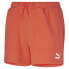 Фото #3 товара Puma Hf High Waist Shorts Plus Womens Orange Casual Athletic Bottoms 672180-26