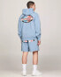 Фото #6 товара Tommy Jeans Pullover Hoodie in Blue Grey